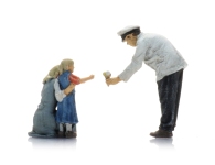 Artitec 5120025 - TT - Eisverkäufer mit Mutter und Kind